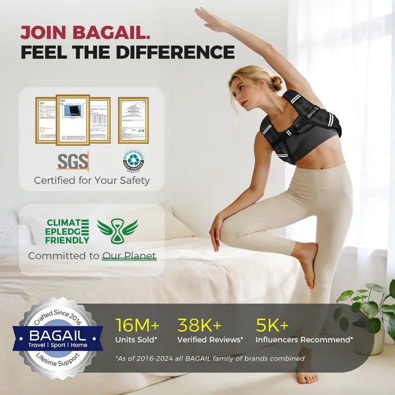 【SpringStatements】 Weighted Vest, 5lbs/8lbs/10lbs/12lbs/15lbs/20lbs/25lbs/30lbs Weight Vest with Detachable Phone Pouch, Rucking Vest for Women, Men, Walking, Training, Running